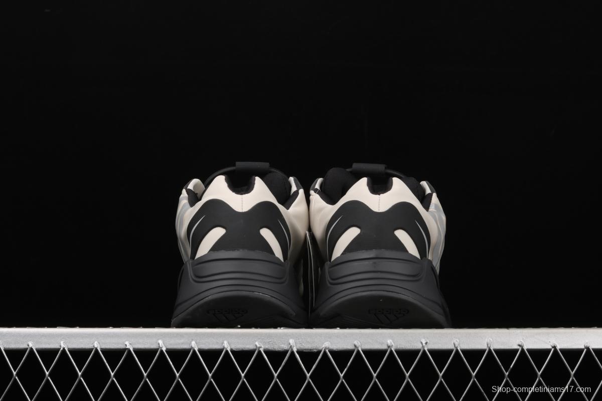 Adidas Yeezy Boost 3M 700 MNVN FY3729 coconut 700 3M reflective nylon running shoes