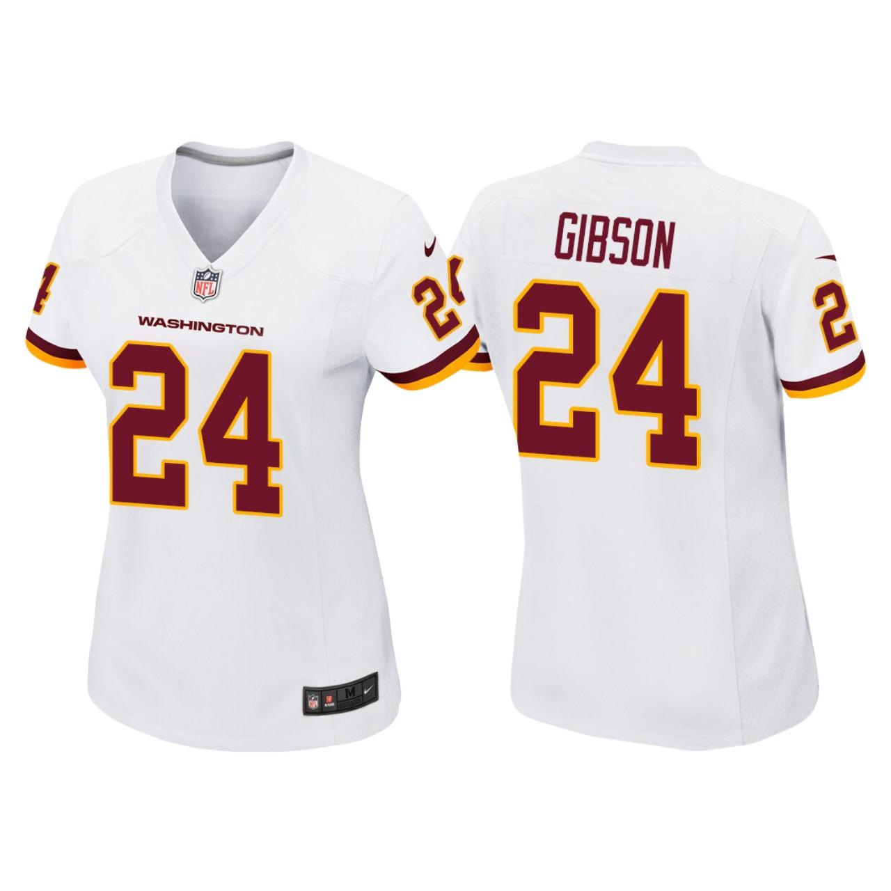 Women's Antonio Gibson White Player Limited Team Jersey