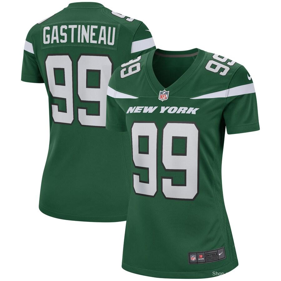 Women's Mark Gastineau Gotham Green Retired Player Limited Team Jersey