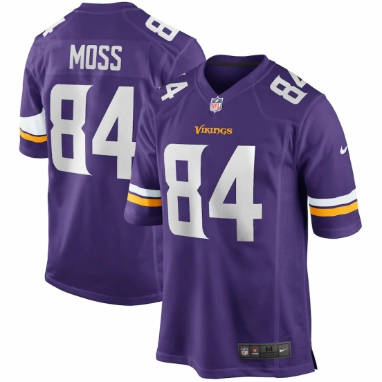 Men's Randy Moss Purple Retired Player Limited Team Jersey
