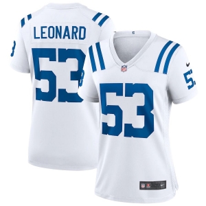 Women's Darius Leonard White Player Limited Team Jersey