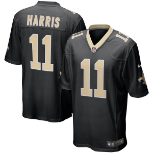 Men's Deonte Harris Black Player Limited Team Jersey