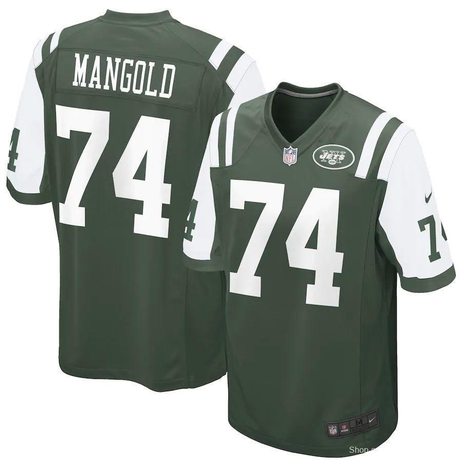 Youth Nick Mangold Green Player Limited Team Jersey