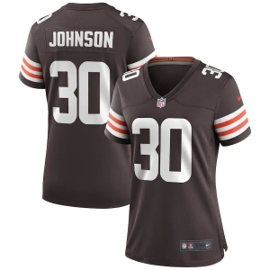 Women's D'Ernest Johnson Brown Player Limited Team Jersey