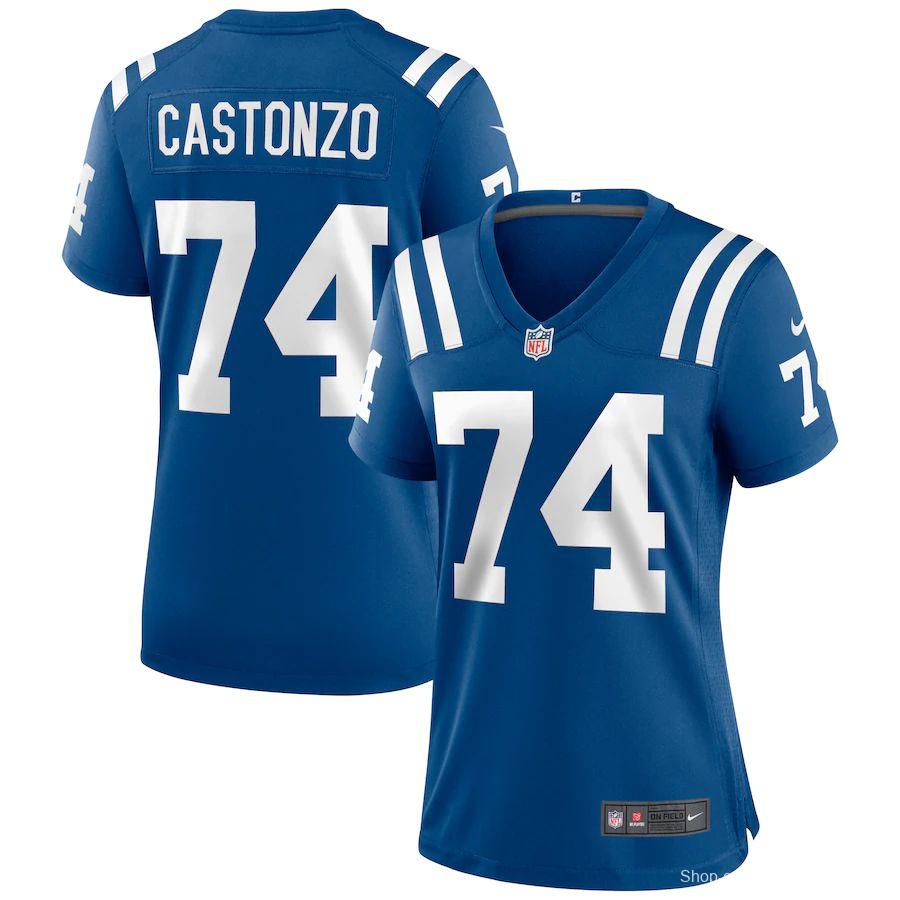 Women's Anthony Castonzo Royal Player Limited Team Jersey