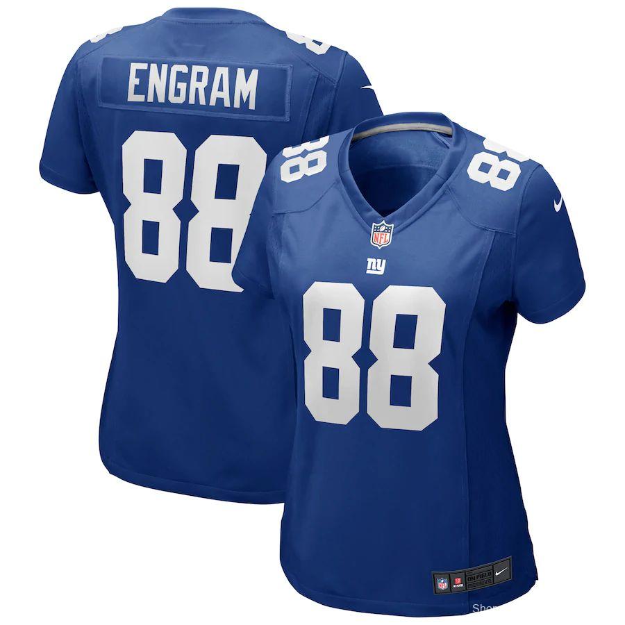 Women's Evan Engram Blue Player Limited Team Jersey