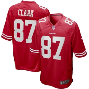 Men's Dwight Clark Scarlet Retired Player Limited Team Jersey