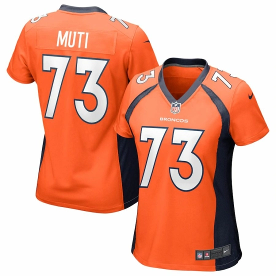 Women's Netane Muti Orange Player Limited Team Jersey