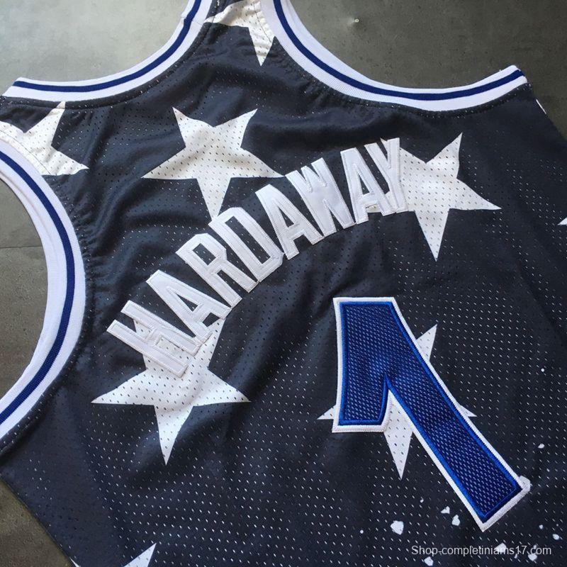 Men's Anfernee Hardaway Blue Retro Classic Team Jersey