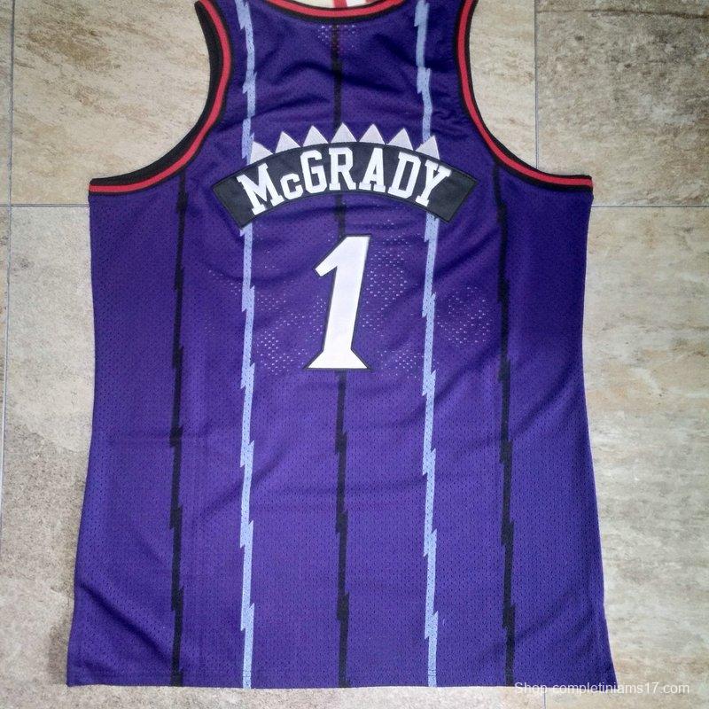 Men's Tracy McGrady Purple Retro Classic Team Jersey