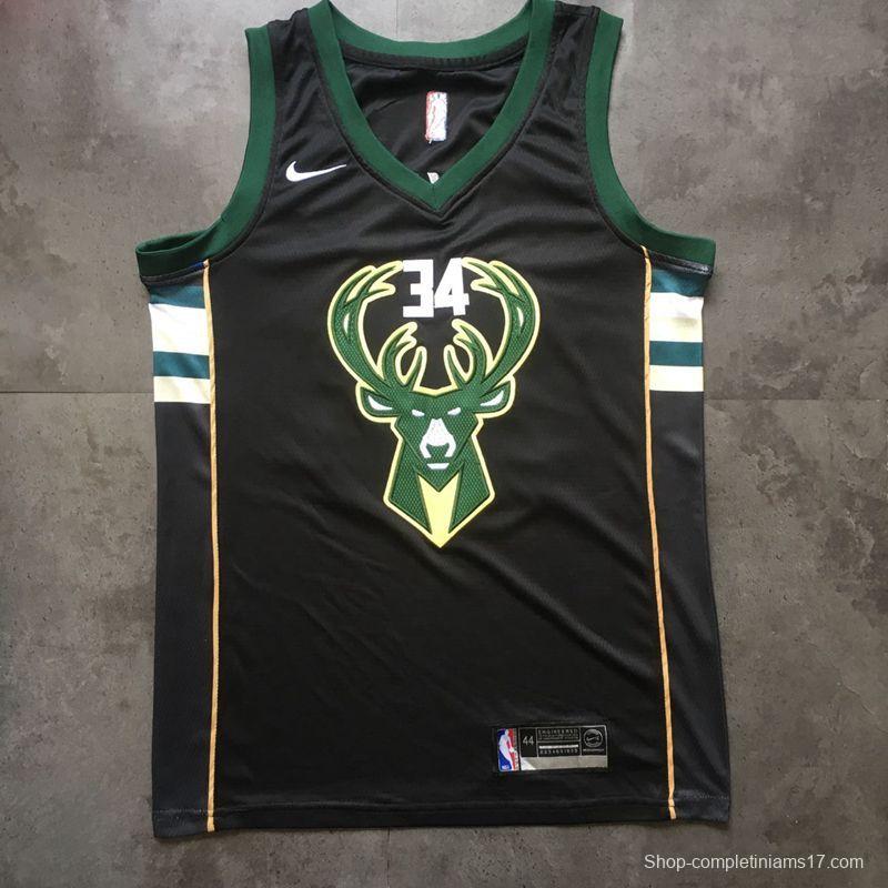 Men's Giannis Antetokounmpo Green Retro Classic Team Jersey