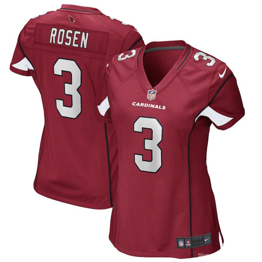 Women's Josh Rosen Cardinal Player Limited Team Jersey