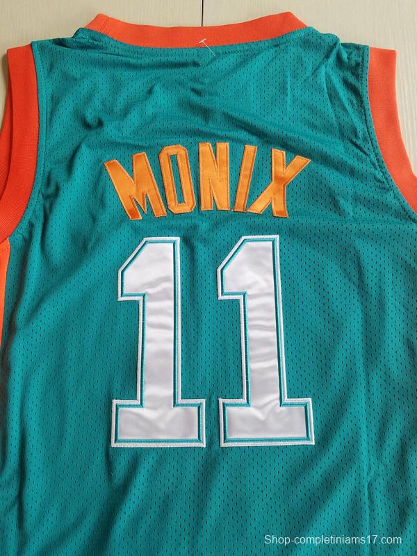 Flint Tropics 11 Ed Monix Basketball Jersey Semi Pro Team