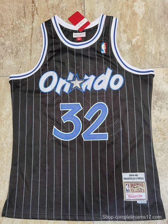 Men's Shaquille O'Neal Black Retro Classic Team Jersey