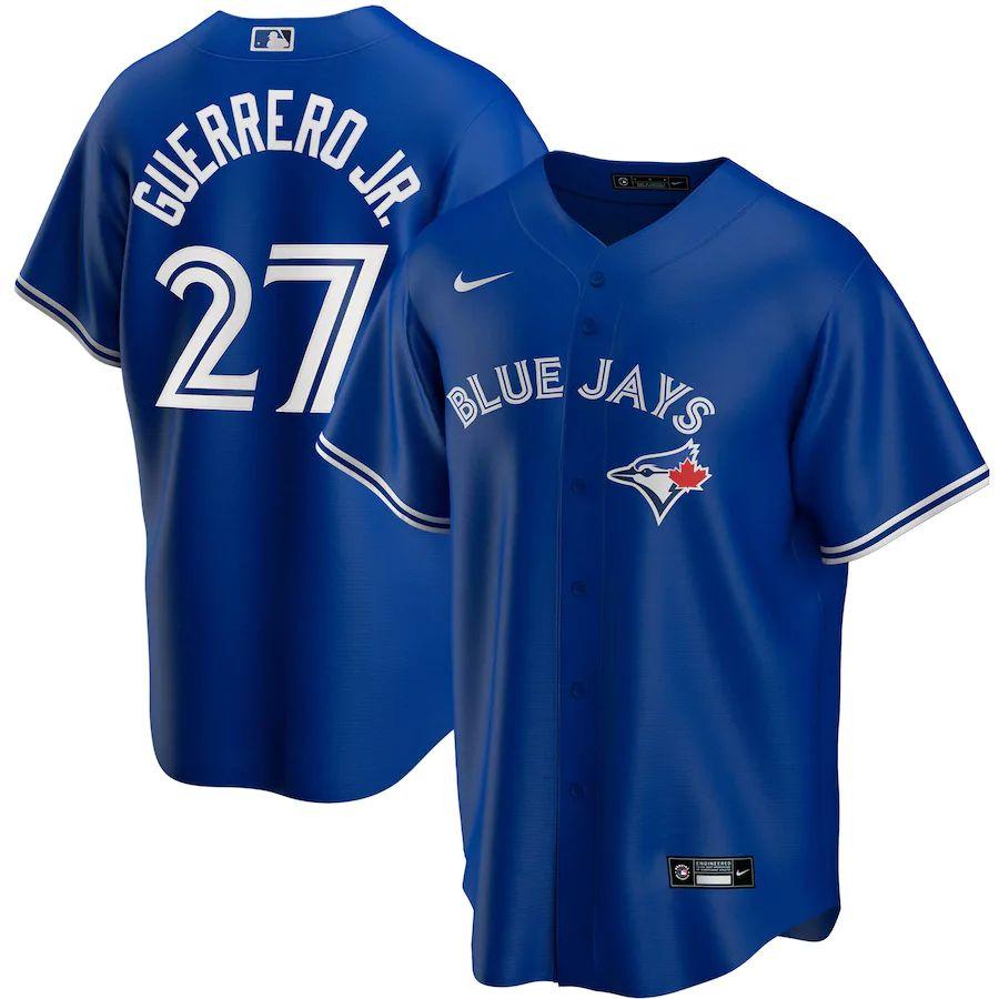 Men's Vladimir Guerrero Jr. Royal Alternate 2020 Player Team Jersey