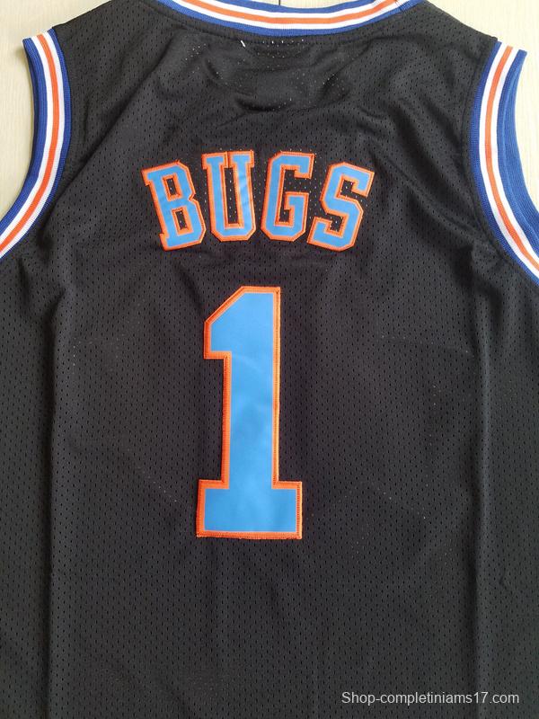 Bugs 1 Movie Edition Black Basketball Jersey