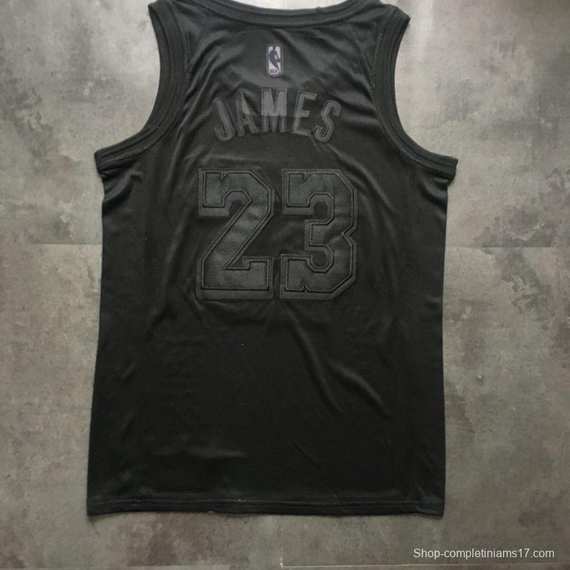 Men's LeBron James Gray Retro Classic Team Jersey