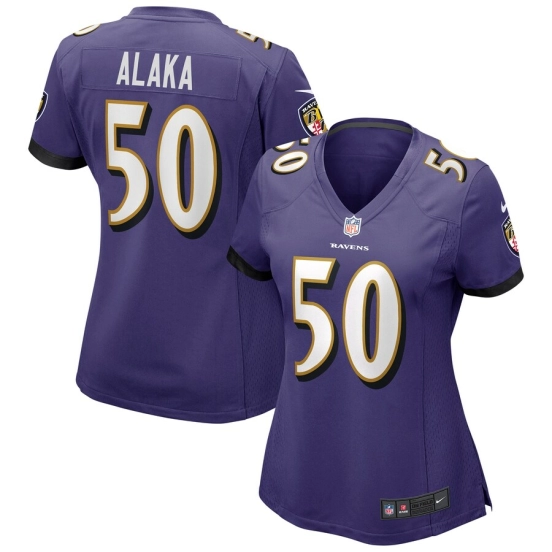 Women's Otaro Alaka Purple Player Limited Team Jersey