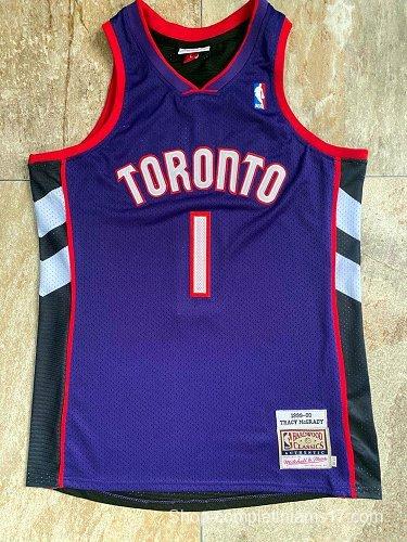 Men's Tracy McGrady Purple Retro Classic Team Jersey