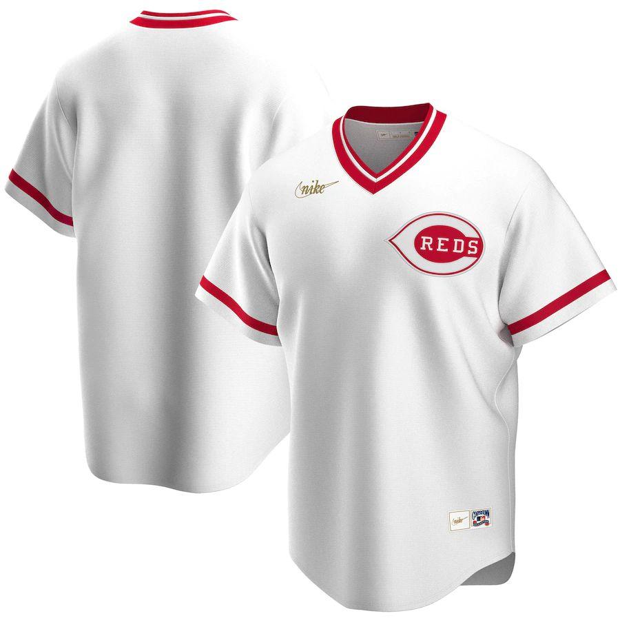 Men's White Home Cooperstown Collection Team Jersey