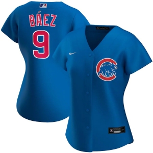 Women's Javier Baez Royal Alternate 2020 Player Team Jersey