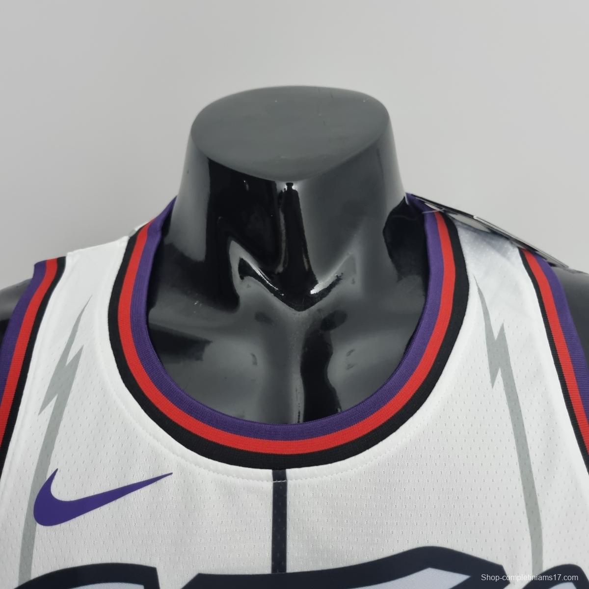 Toronto Raptors McGRADY#1 White NBA Jersey