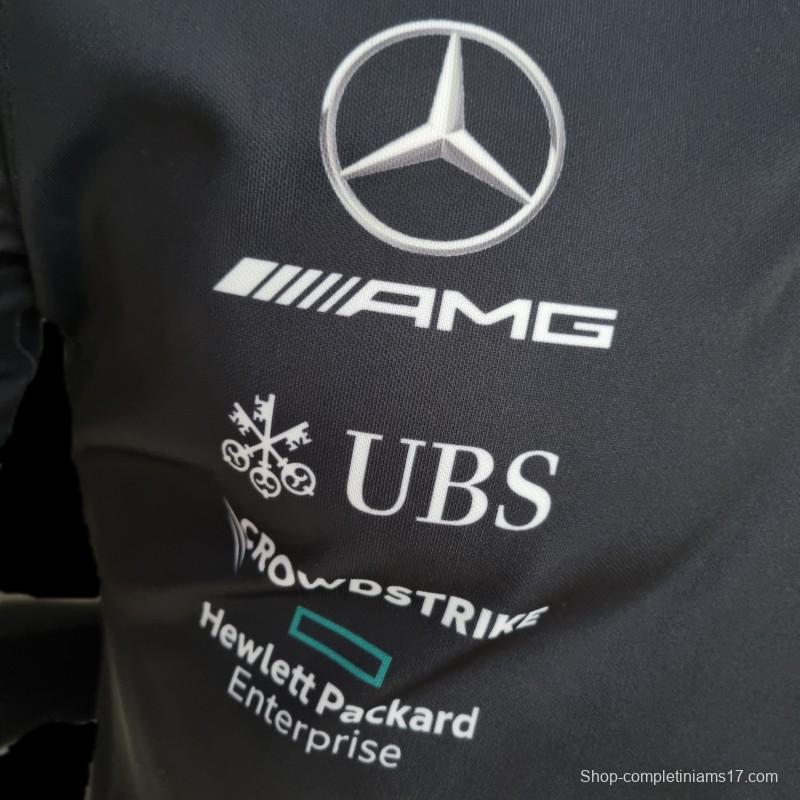 2022 F1 Formula One; Mercedes Benz #63 Polo Black 