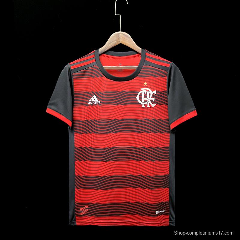 22/23 Flamengo Home  Soccer Jersey