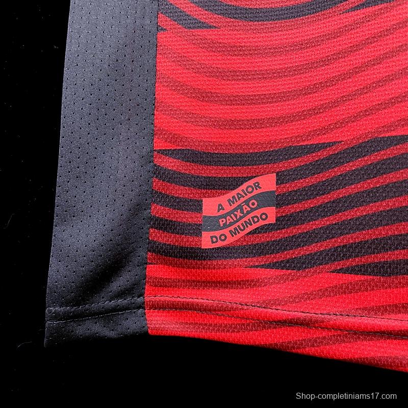 22/23 Flamengo Home  Soccer Jersey