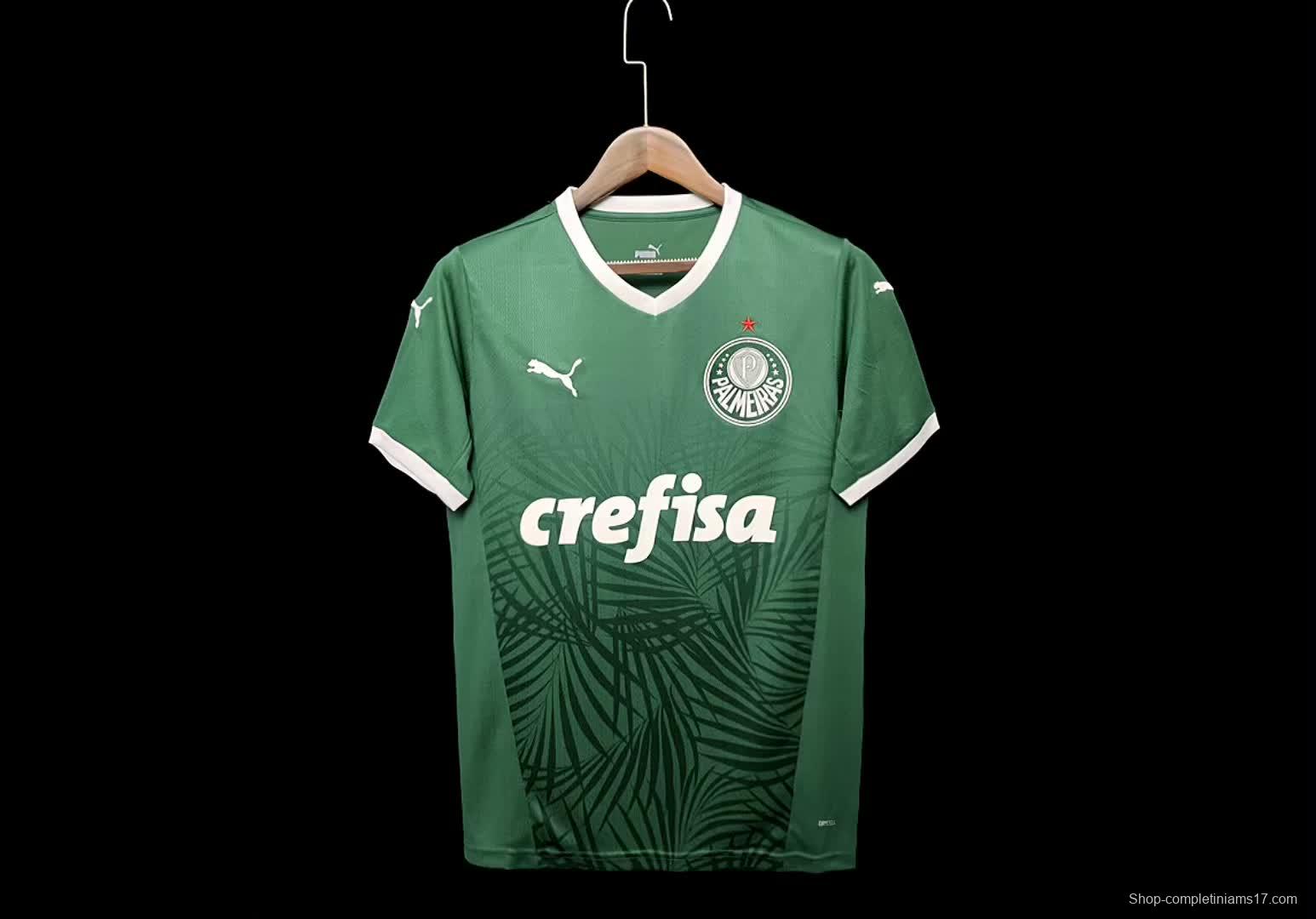 22/23 Palmeiras Home  Soccer Jersey