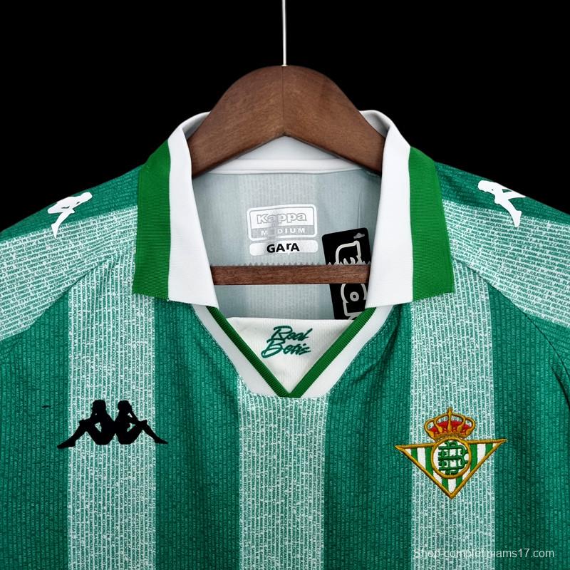 22/23 Real Betis Special Edition Soccer Jersey