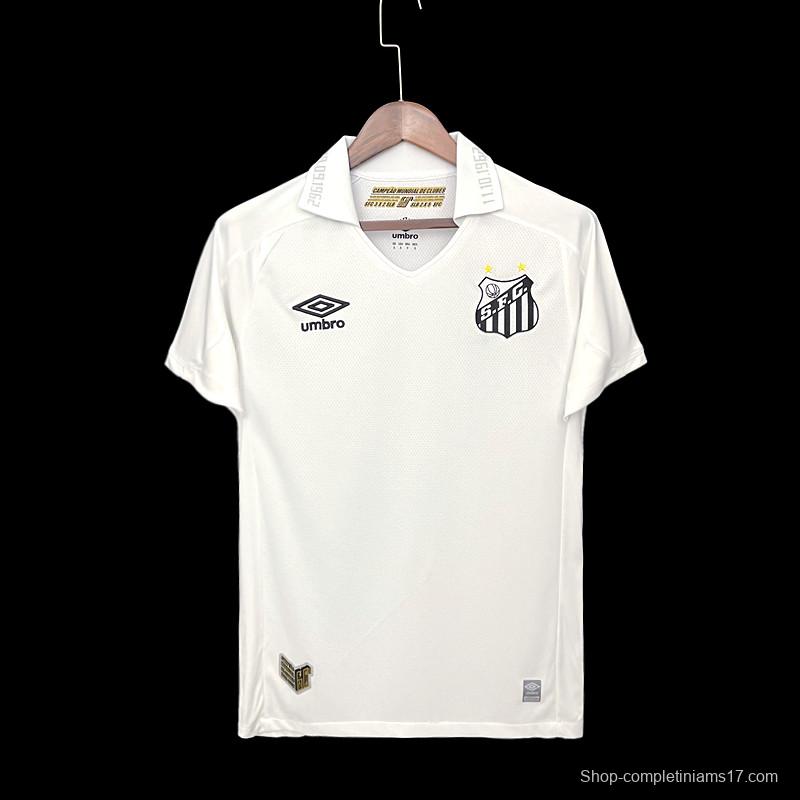 22/23 Santos Home  Soccer Jersey