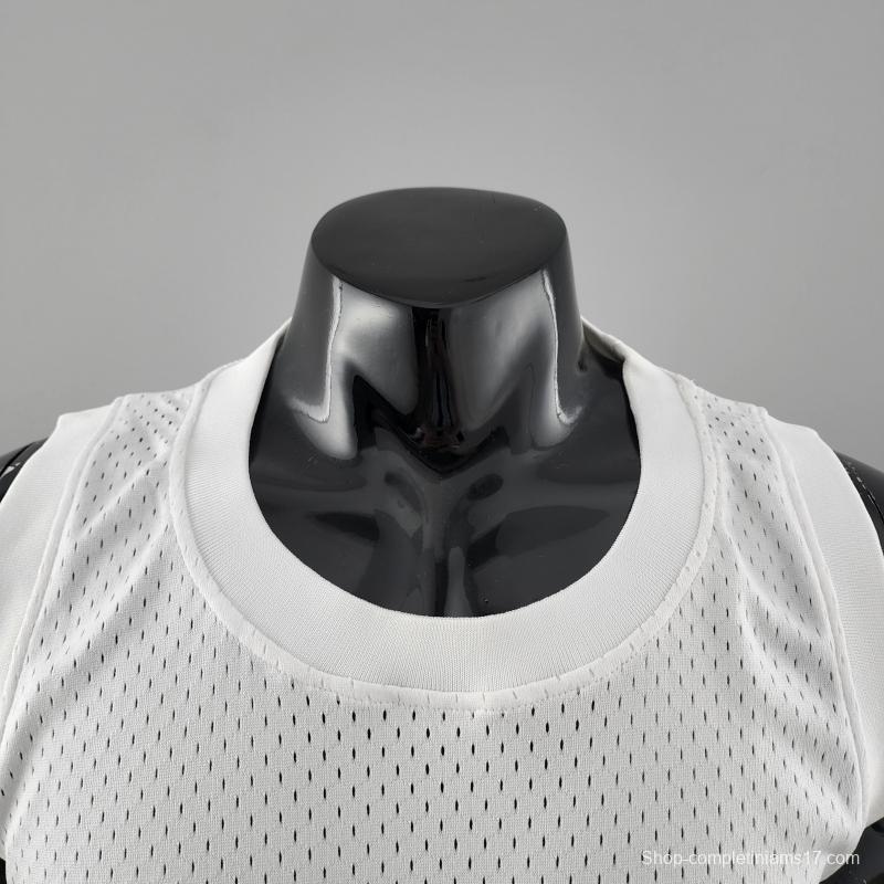 NBA Jordan White Vest Shirts #K000174