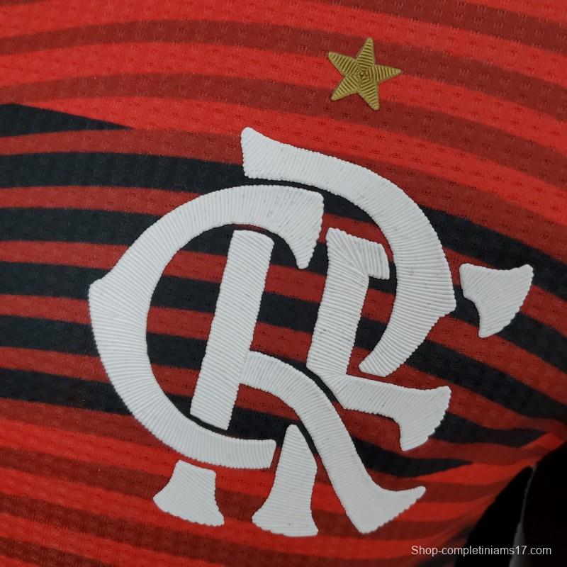 Player Version 22/23 Flamengo Home Soccer Jersey