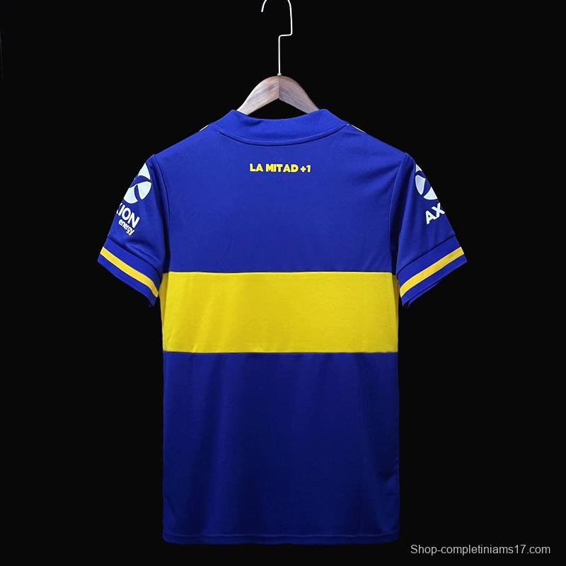 20/21 Boca Juniors Home Soccer Jersey