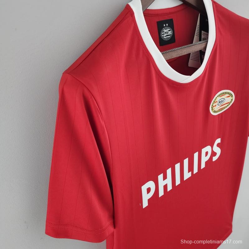 Retro 88/89 PSV Eindhoven Home Soccer Jersey