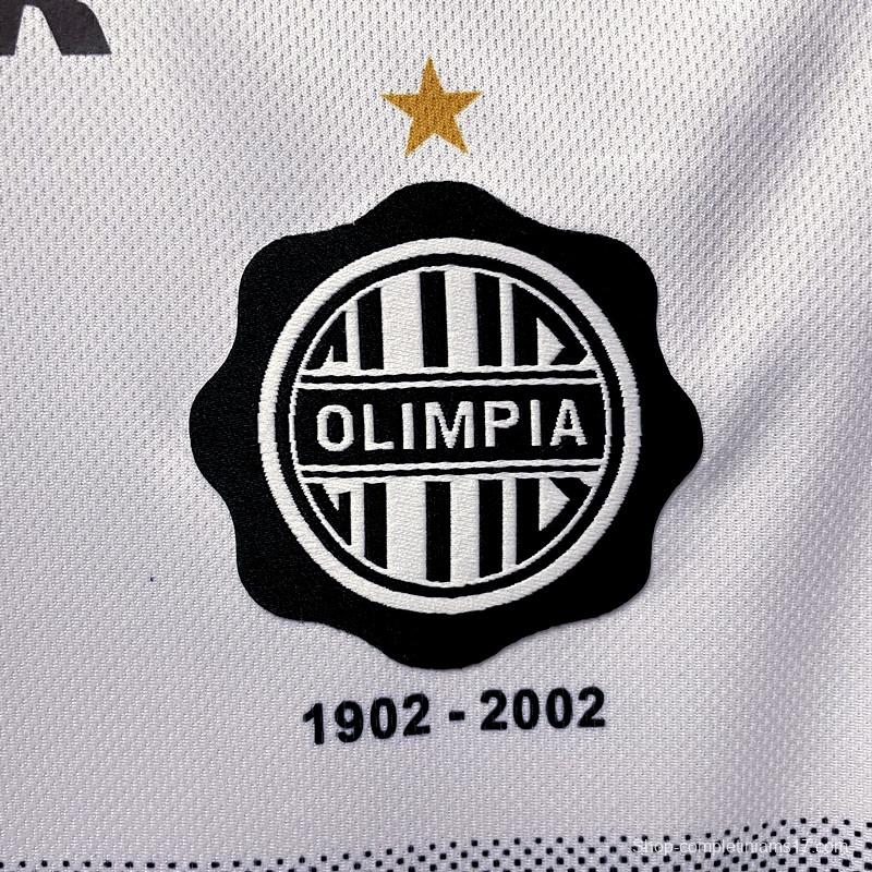 Retro 02 03 Olimpia Home Soccer Jersey