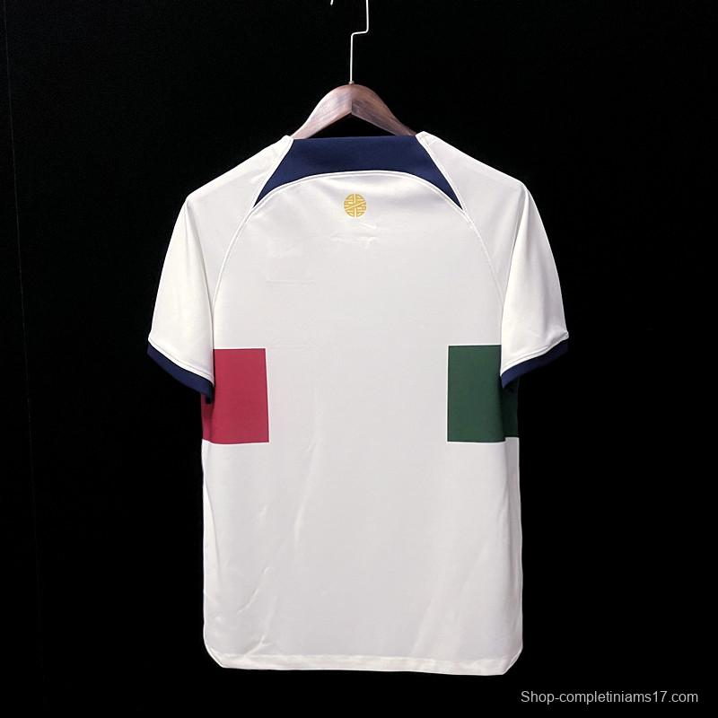 2022 Portugal Away Soccer Jersey