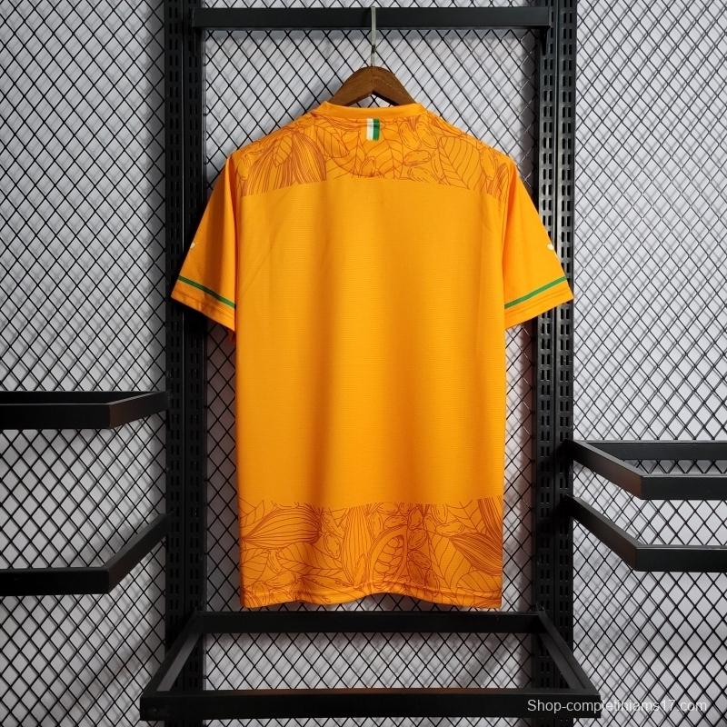 22/23 Ivory Coast Orange Training Jersey