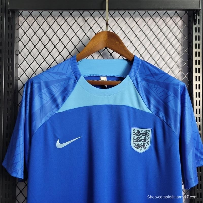 2022 England Blue Training Jersey