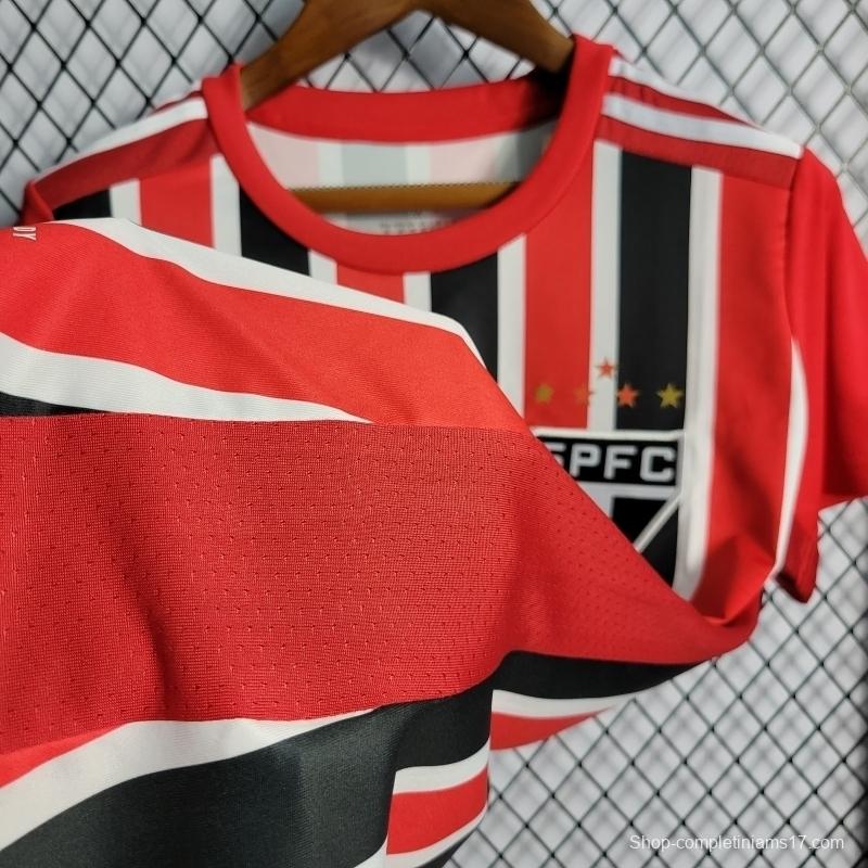 22/23 Woman Sao Paulo Away Soccer Jersey