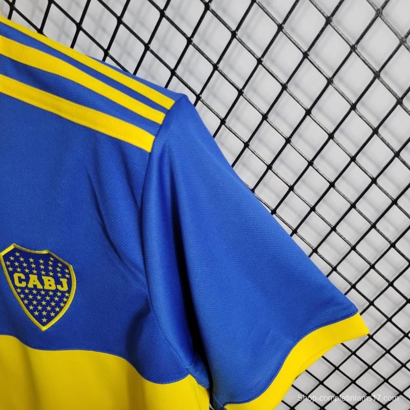 22/23 Boca Juniors Home Soccer Jersey