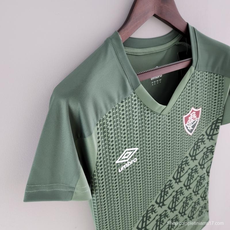 2022 Woman Fluminense Green Jersey