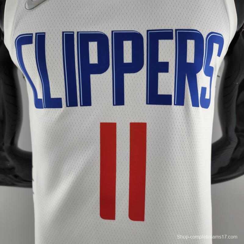 75th Anniversary WALL#11 Los Angeles Clippers NBA Jersey White