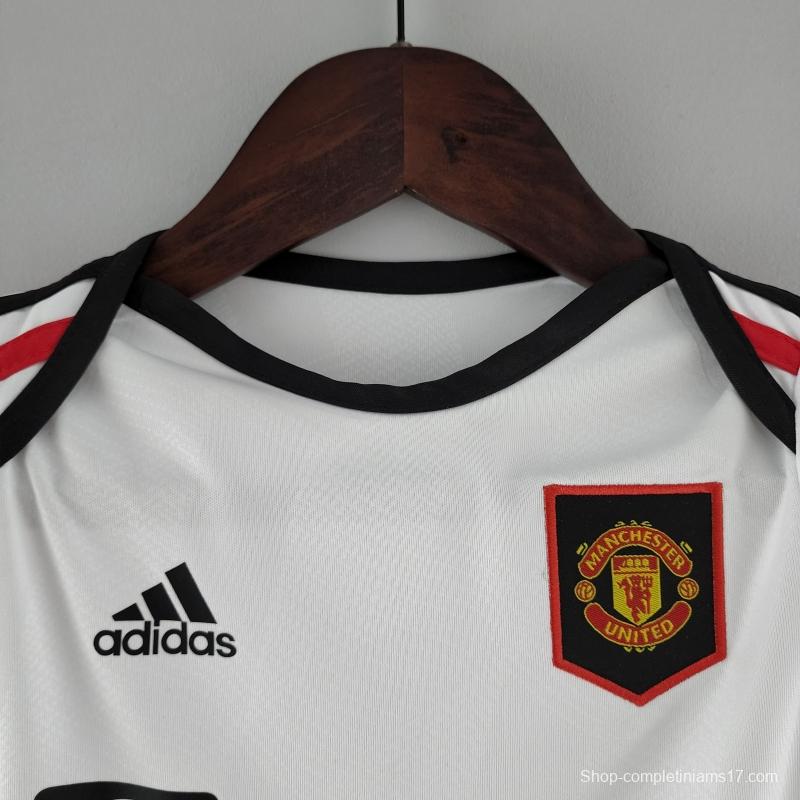 22/23 Manchester United Away White Baby Jersey 9-12 MONTH KM#0036