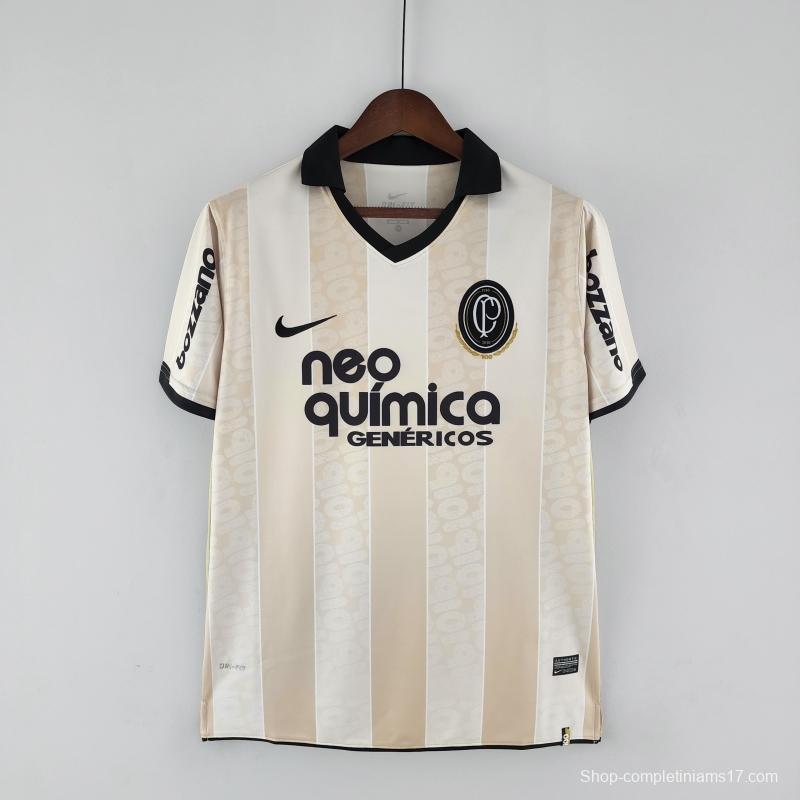 Retro 2010 Corinthians 100th Anniversary Beige Jersey