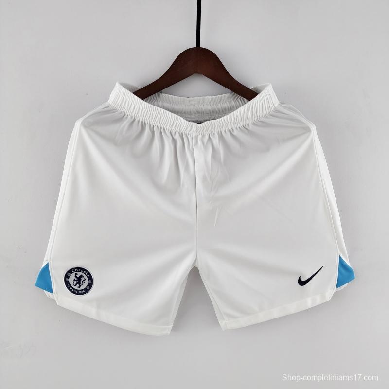 22/23 Chelsea White Shorts