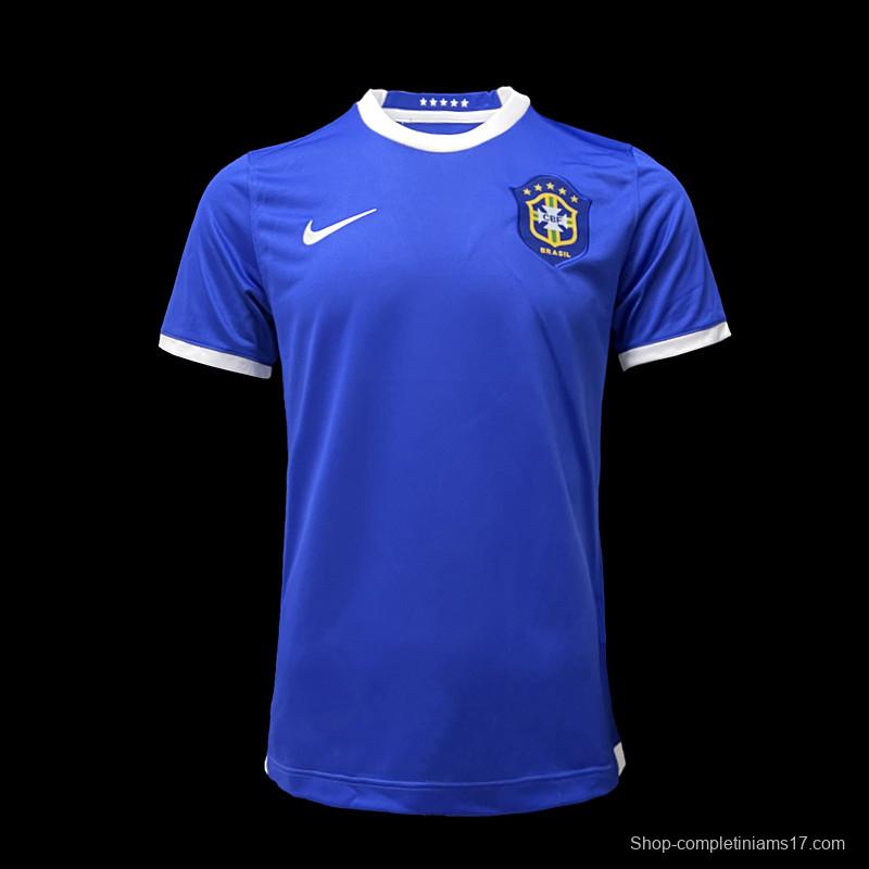 Retro 2006 Brazil Away Soccer Jersey