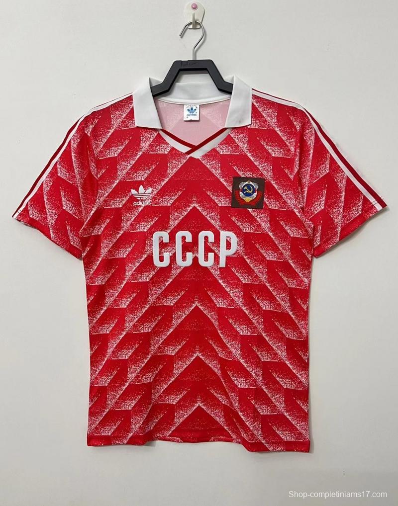 Retro 87/88 USSR Home Soccer Jersey