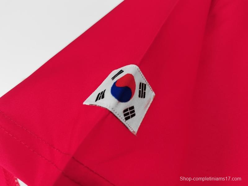 Retro 2002 Korea Home Soccer Jersey